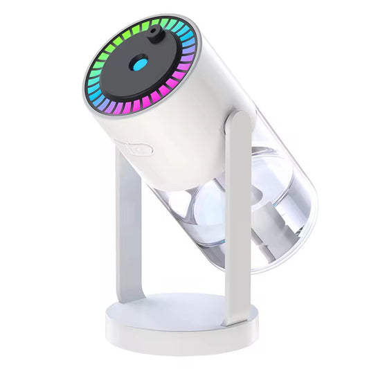 Humidificateur d'Air 280 Ml avec Projection de Ciel Étoilé LED Diffuseur d'Aromathérapie Portable Projecteur d’Étoiles