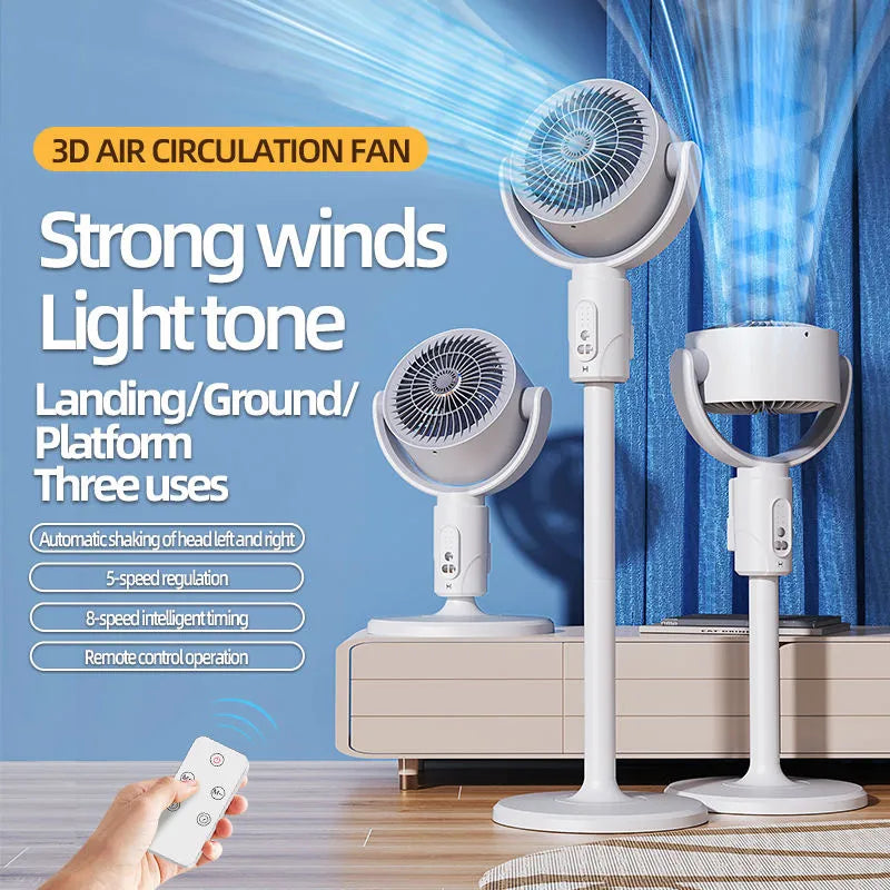 Ventilateur Rechargeable Avec Télécommande F1 fan